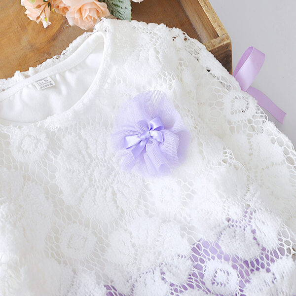 Wear a dress on behalf of autumn baby child Princess Dress girls dress baby clothes two piece autumn - Image 3