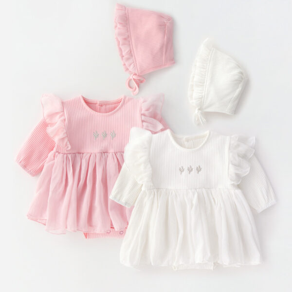 Baby princess fluffy dress - Image 3