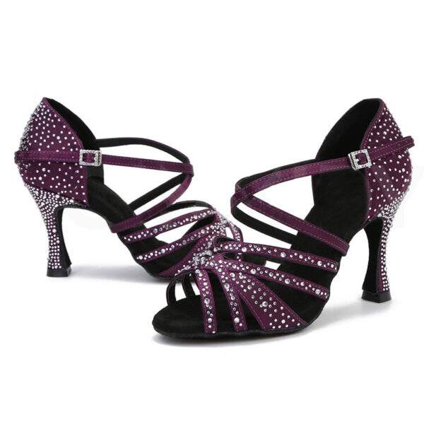 Latin Dance Performance Dancing Shoes Women - Image 5