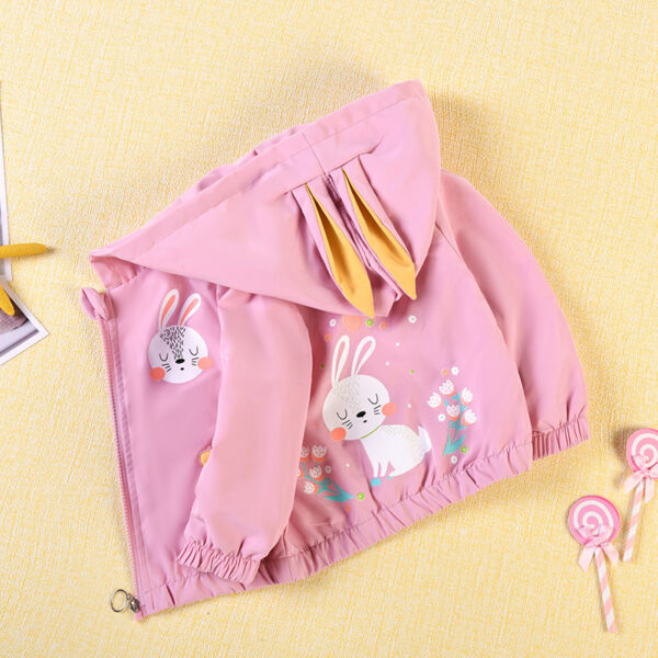 Kids' Fashion Hooded Zip Jacket - Image 5