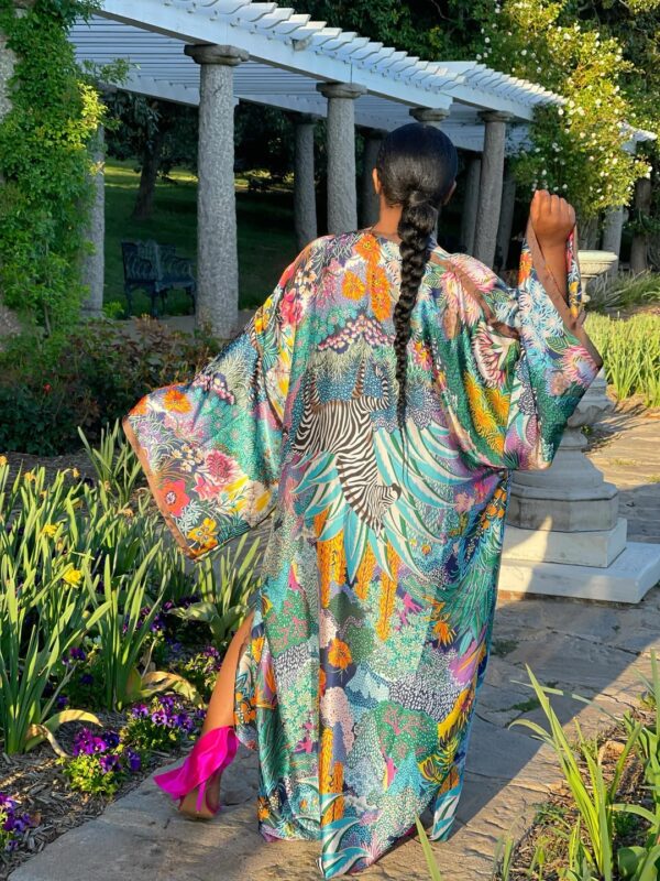 Women's Loose Plus Size Cardigan Kimono Fashion Casual Windbreaker - Image 7