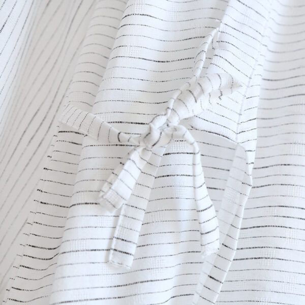 Summer Jacquard Gauze Cotton Kimono Thin Home Bathrobe Simple - Image 7