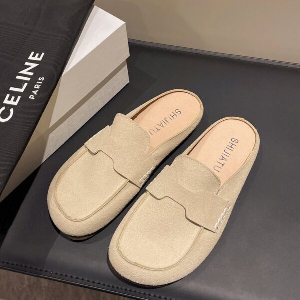 Women's Soft Bottom Ankle Shoes Round Toe Flats - Image 4