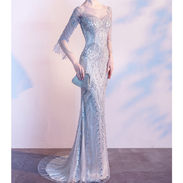 Women's Temperament Luxury Fishtail Party Dresses - Image 2