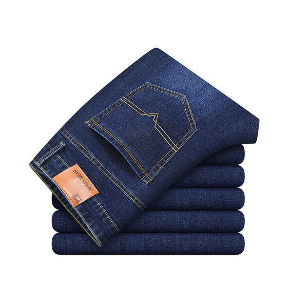 Jeans Men's Straight Loose Long Pants Men's New Large Size Casual Jeans - Image 5