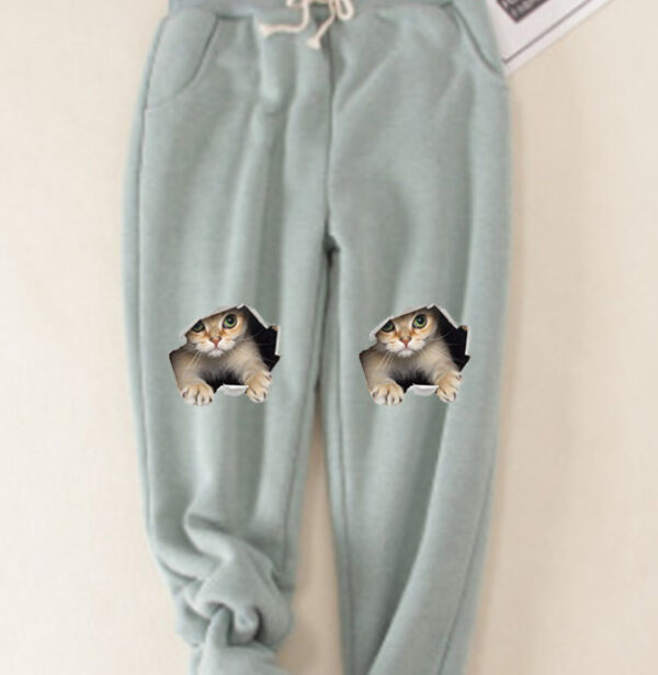 Autumn And Winter New Fleece-lined Warm Leggings - Image 4