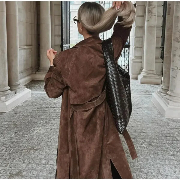 Fall Women's Clothing Women's Trench Coat Elegant - Image 3