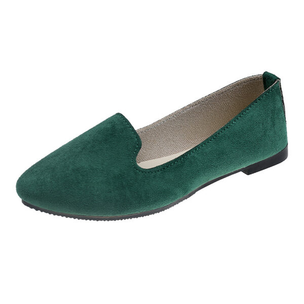 Spring And Autumn Women's New Candy Color Work Flat Shoes - Image 6