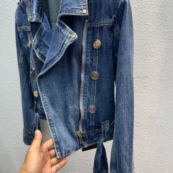Popular Street Cool Button Denim Coat Korean Style Loose And Idle Fan Car Top - Image 6