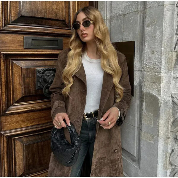 Fall Women's Clothing Women's Trench Coat Elegant - Image 2