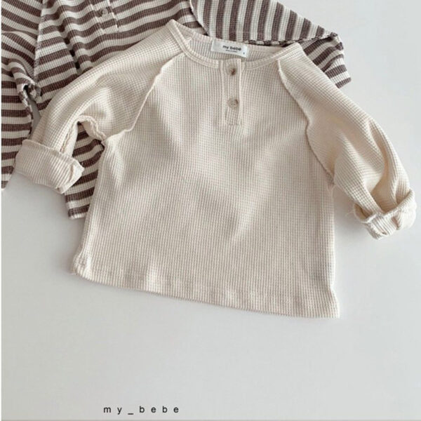 Simple T-Shirt Baby Pullover - Image 3