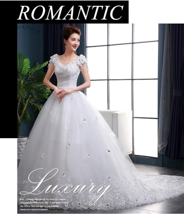 new wedding dress long tail wedding dress bride dress wedding dress - Image 2