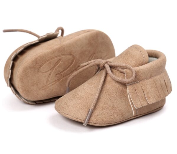 Small seven baby shoes leather soft baby shoes soft socks spring new - Image 8