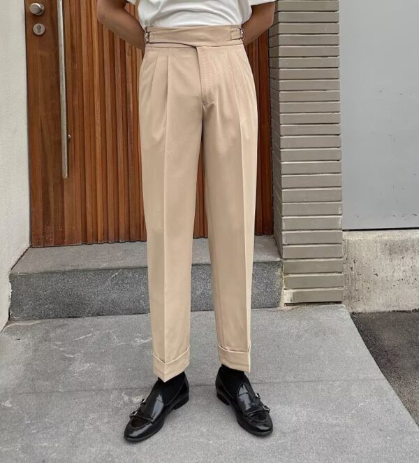 Harem Men's Ninth Pants Fashion Brand Draped Suit Pants - Image 8