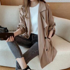 Commuter Fashion Mid-length Loose-fitting Small Man