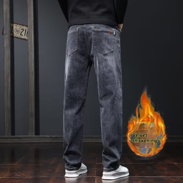 Jeans Loose Straight Casual Long Pants Men - Image 10