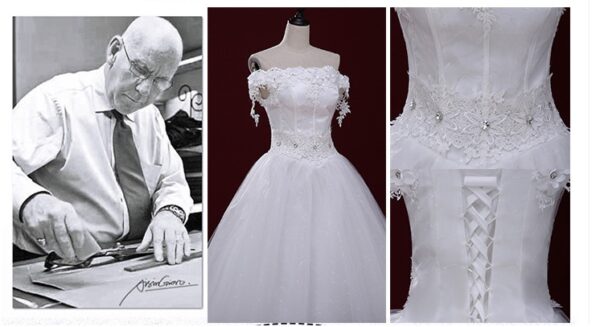 Wedding Dresses Strapless Lace - Image 8