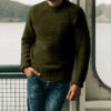 Men's Pullover Sweater Winter Casual Solid Color Round Neck Knitted Top Clothing - Image 9