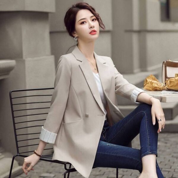 Women's Fashionable Temperament Small Suit Top - Image 3