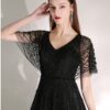 Women's Fashion Temperament Solid Color Dress - Image 6