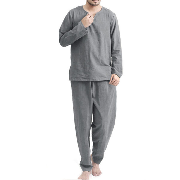 Casual Pajamas Two-piece Thin Breathable And Loose - Image 8