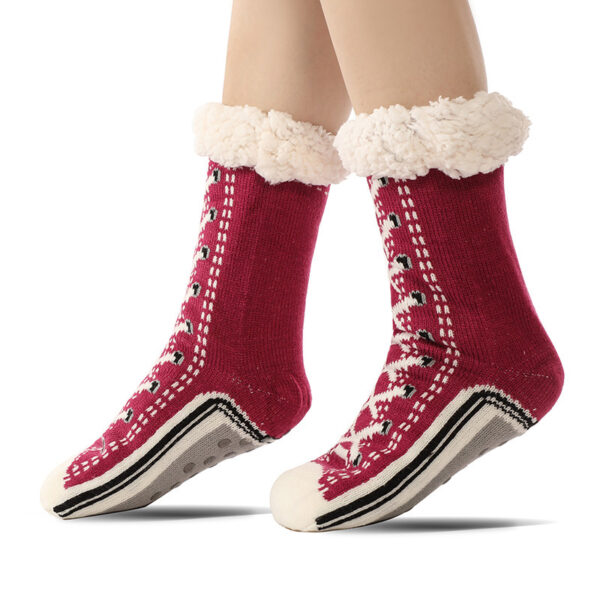 Room Berber Fleece Blanket Socks Warm Socks Women's Socks - Image 3