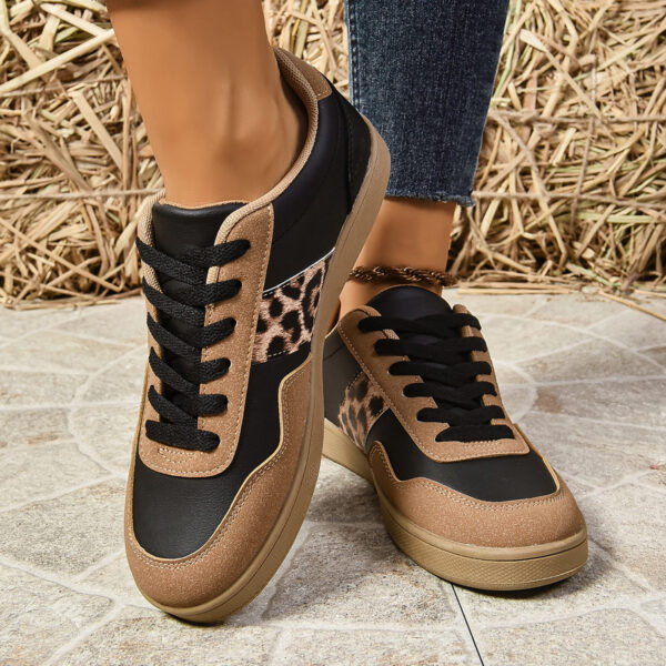 Flat Lace-up Oversized Casual Shoes - Image 5