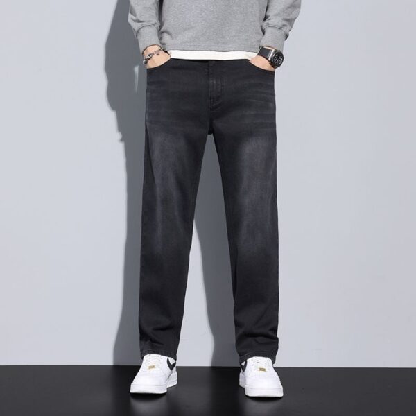 Jeans Loose Straight Casual Long Pants Men - Image 6