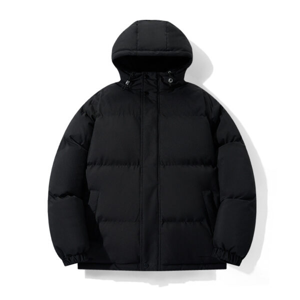 Cotton Loose Thickening Keep Warm Casual Hooded Coat Keep Warm Fall Winter Casual Clothes - Image 7