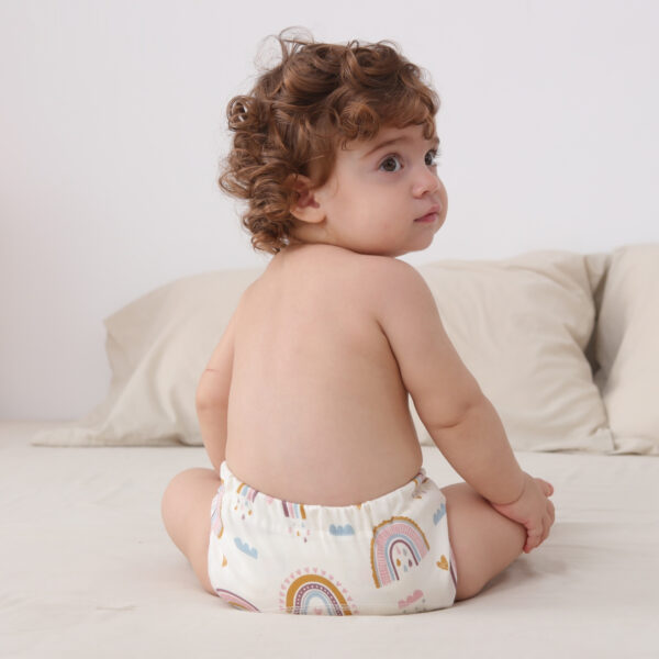 Gauze Baby Training Pants Pure Cotton Breathable 3 Pack - Image 4