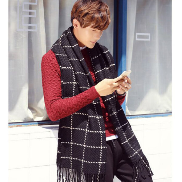 Thickened Men And Women Dual Purpose Scarf - Image 4