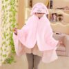 Lazy People's Cape Blanket Student Shawl Thickened - Image 5
