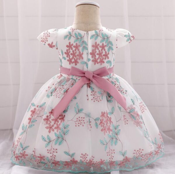 summer children's clothing new baby birthday party wedding dress skirt girls fluffy dress - Image 10