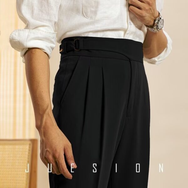 Harem Men's Ninth Pants Fashion Brand Draped Suit Pants - Image 6