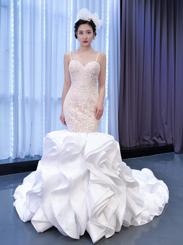 Slim Fishtail Toast Host's Performance Dress - Image 2