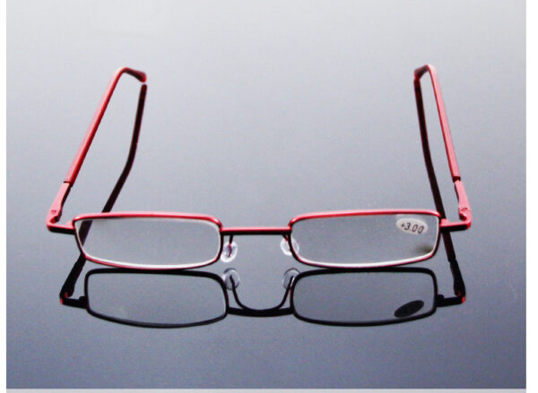 Aluminum Pen Holder Reading Glasses Metal Spring - Image 4