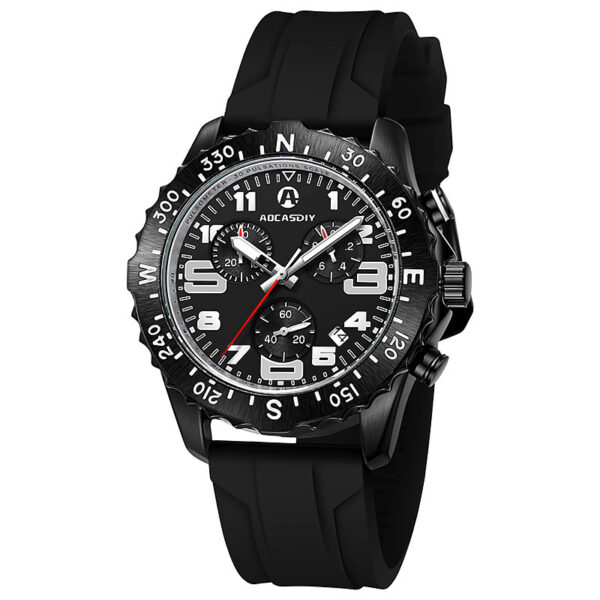 Fashionable Multifunctional Timing Waterproof Quartz Watch - Image 10