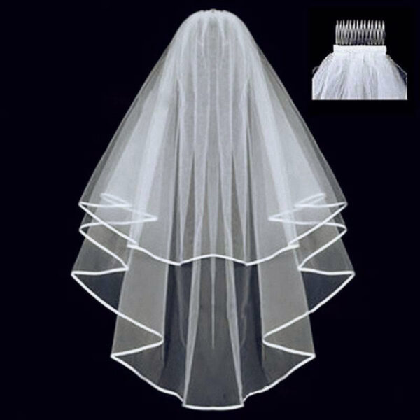 Bridal Knot Wedding Veil - Image 4