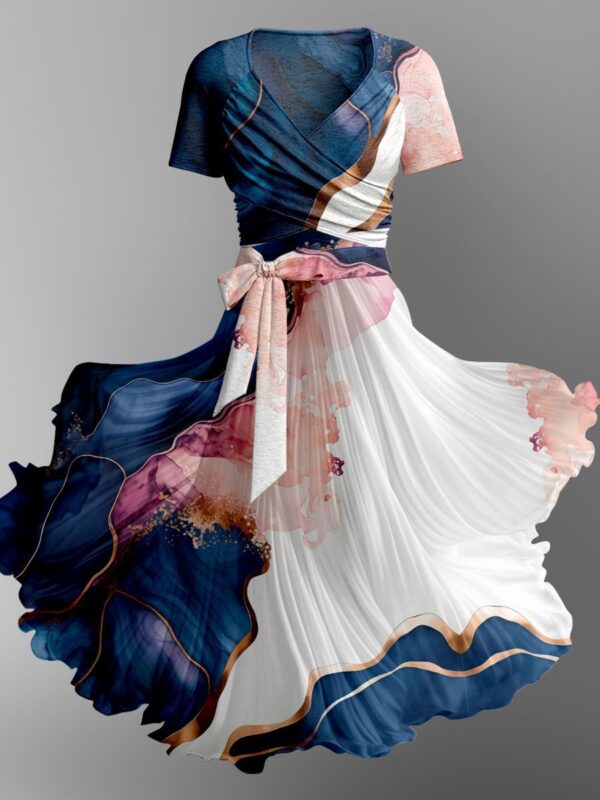 Lady Temperament Commute Leisure Slimming Dress - Image 10