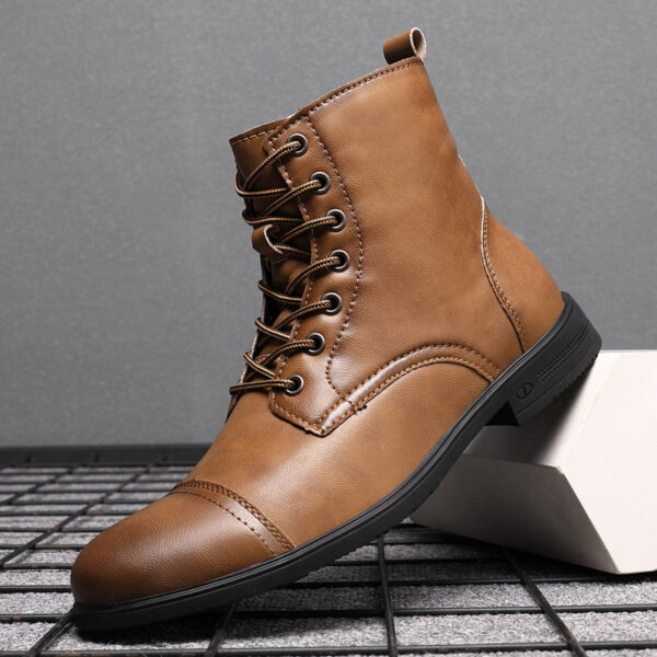 High-top British Casual Men's Shoes - Image 10