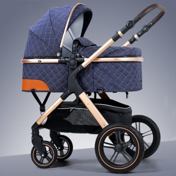 Baby Sitting Lying Lightweight Folding Multi-function Cart - Image 4