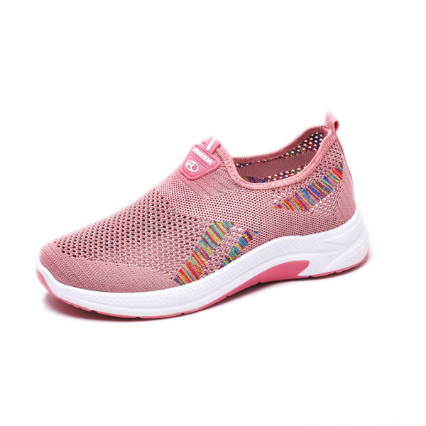 Women's Casual Breathable Fly Woven Mesh Cloth Shoes - Image 2