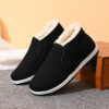 Fashion Personality Winter Canvas Thermal Shoes Men