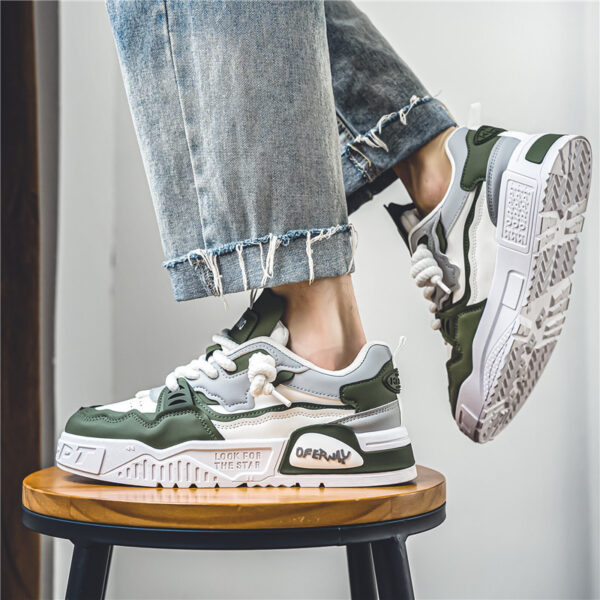 Sneakers Sports And Leisure Platform Men's Shoes - Image 7