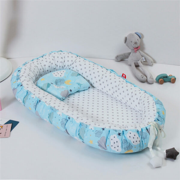 Change Pilch Baby Pillow Travel Crib Folding Removable Washable - Image 6