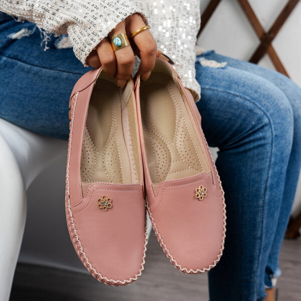 Plus Size Suture Laser Women's Flat-heeled Shoes - Image 5