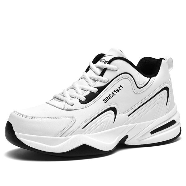 Male Leather Waterproof Leisure Non-slip Wear-resistant Travel Shoes - Image 2