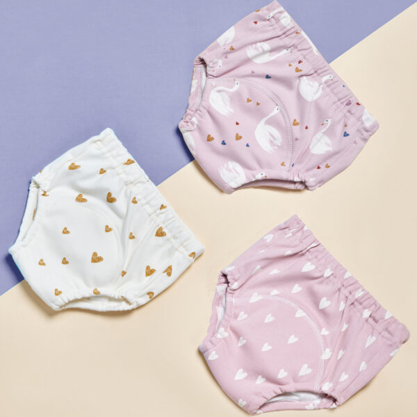 Gauze Baby Training Pants Pure Cotton Breathable 3 Pack - Image 9