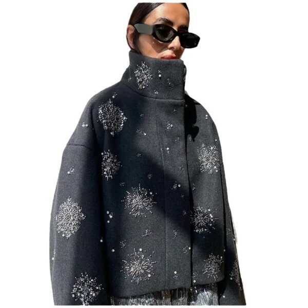 Autumn And Winter Women's Jacket Personality Street Loose - Image 2