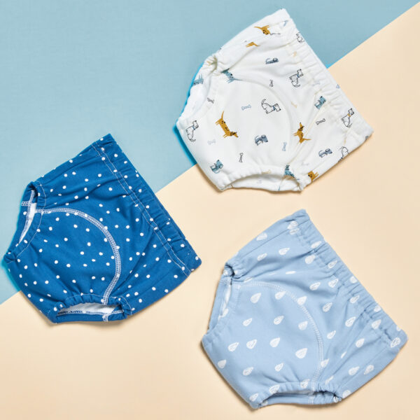 Gauze Baby Training Pants Pure Cotton Breathable 3 Pack - Image 6